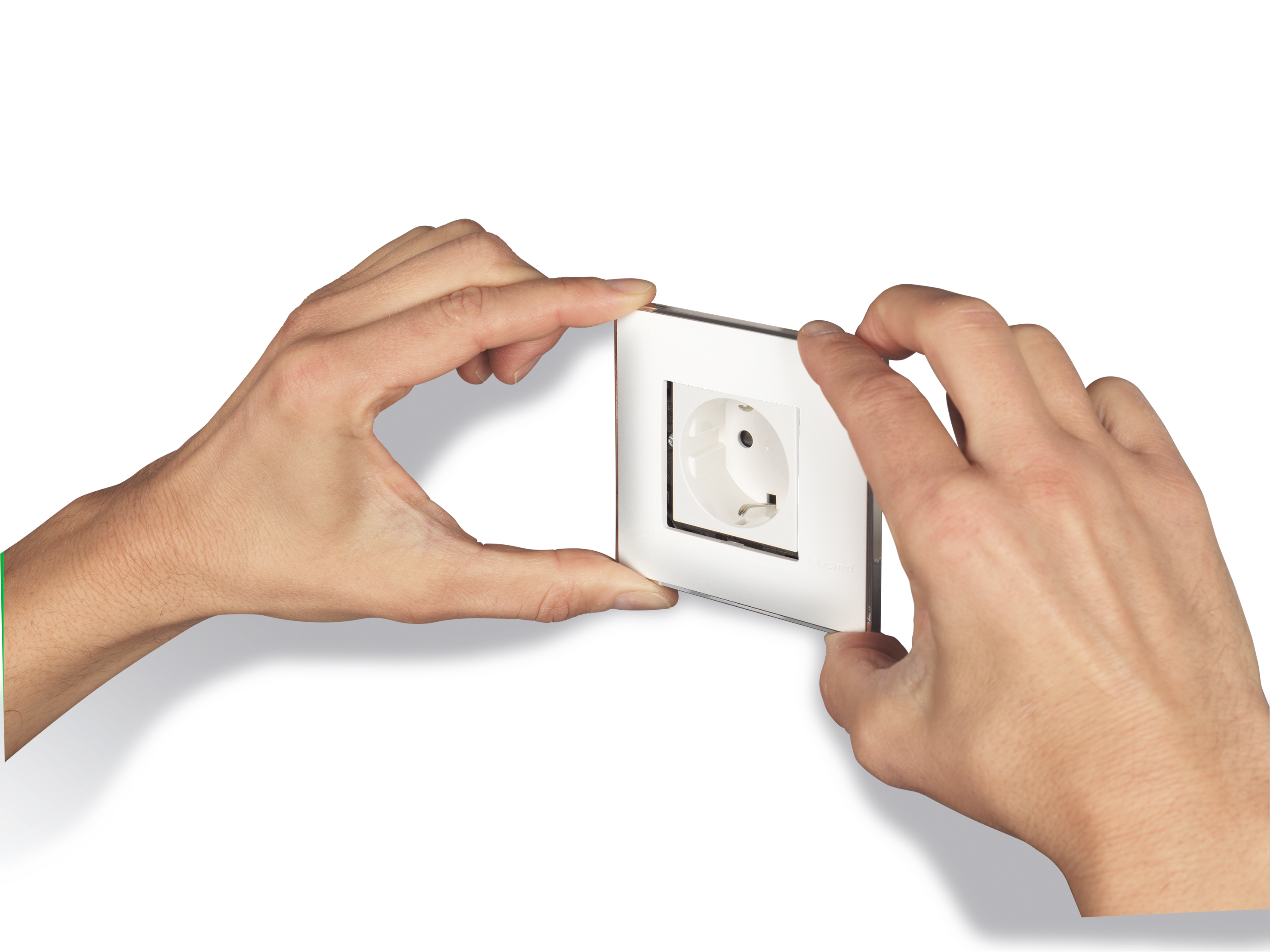 hand installing classia